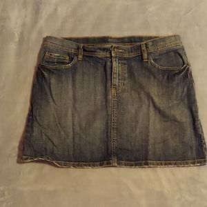 Jean skirt